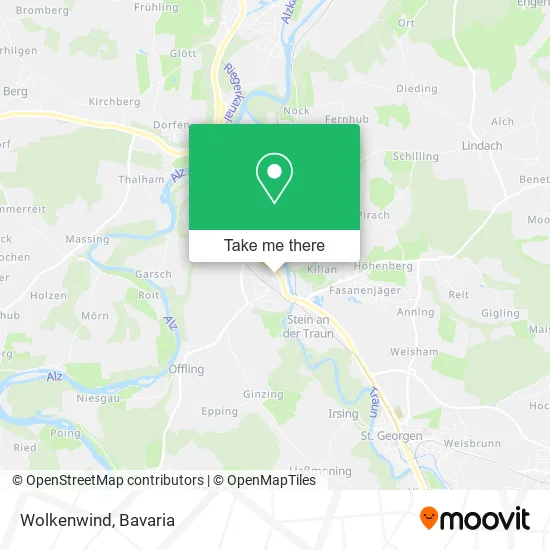 Карта Wolkenwind