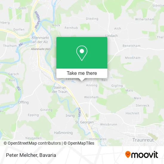Peter Melcher map