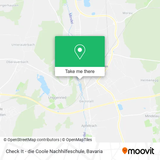 Карта Check It - die Coole Nachhilfeschule