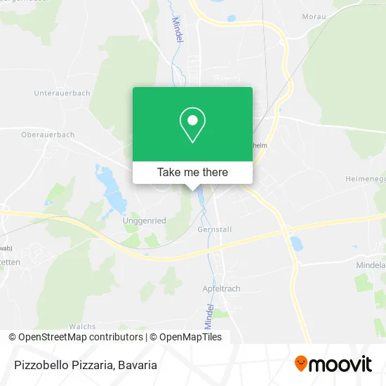 Pizzobello Pizzaria map