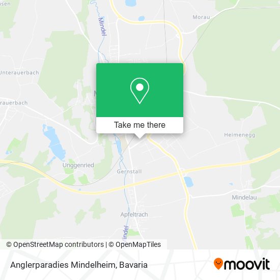 Anglerparadies Mindelheim map