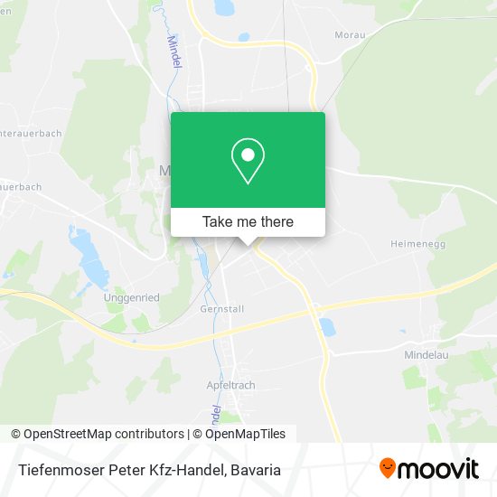 Tiefenmoser Peter Kfz-Handel map