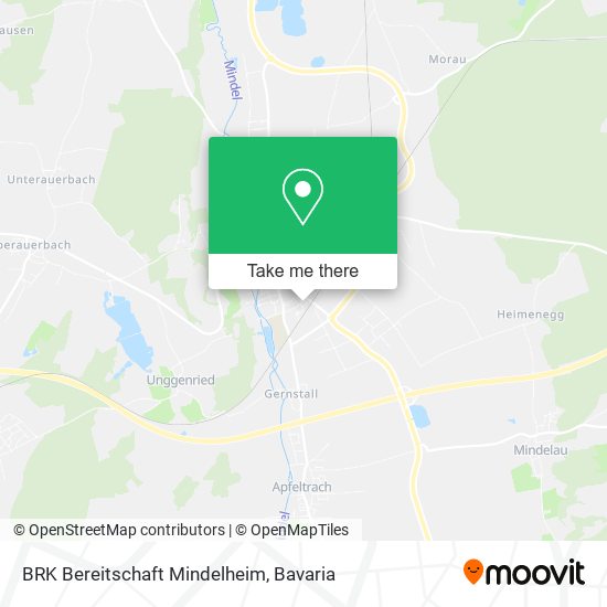 BRK Bereitschaft Mindelheim map