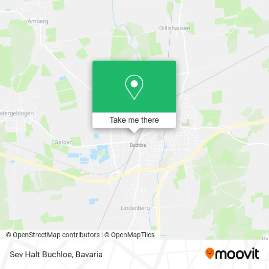 Карта Sev Halt Buchloe