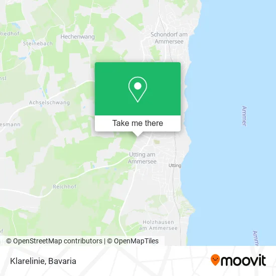 Карта Klarelinie