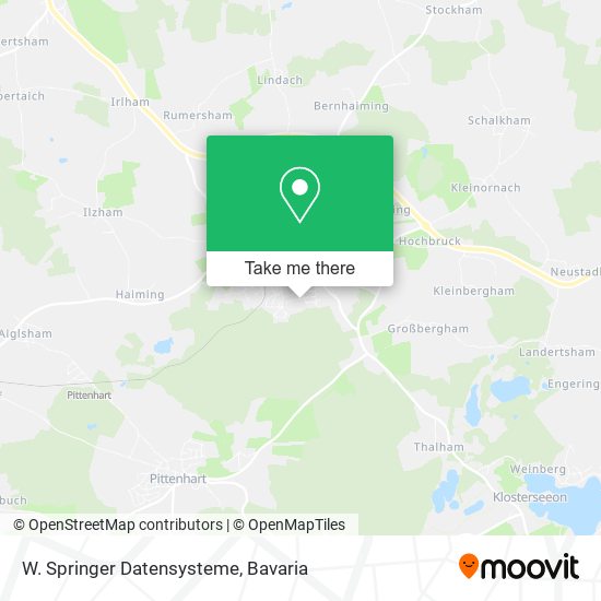 Карта W. Springer Datensysteme