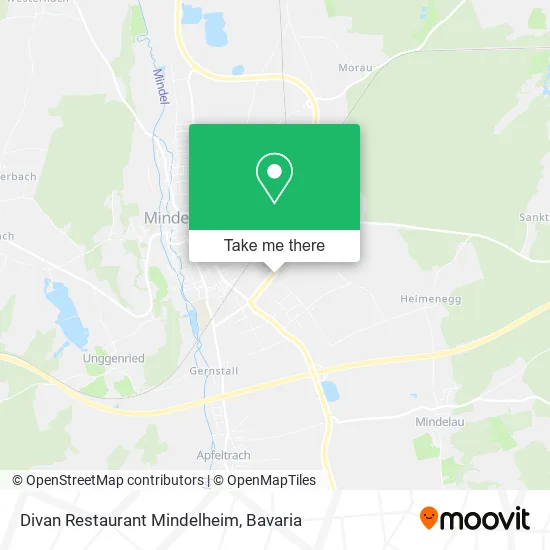 Карта Divan Restaurant Mindelheim