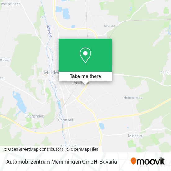 Automobilzentrum Memmingen GmbH map