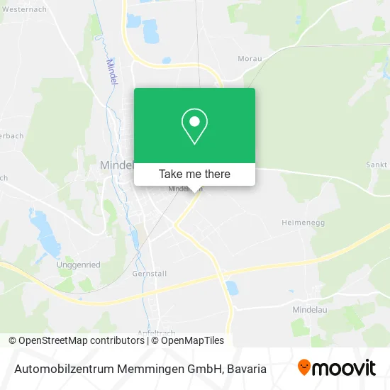 Карта Automobilzentrum Memmingen GmbH