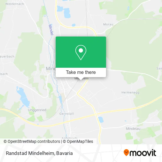 Карта Randstad Mindelheim