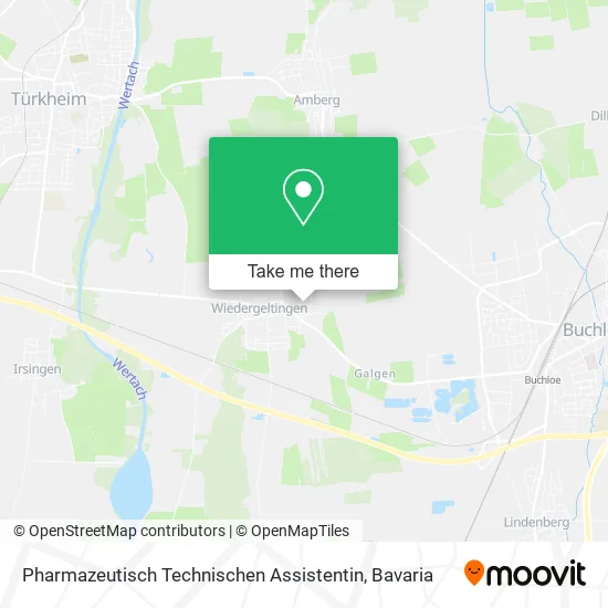 Карта Pharmazeutisch Technischen Assistentin