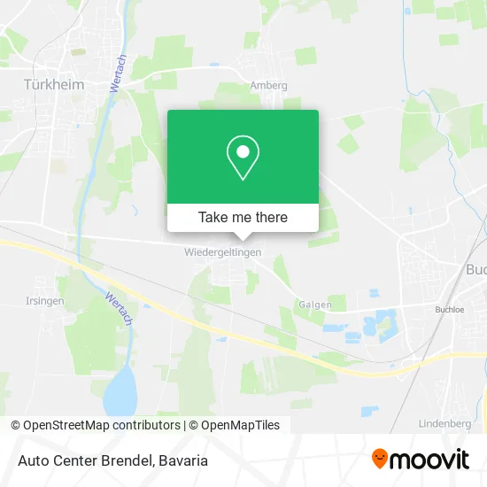 Карта Auto Center Brendel