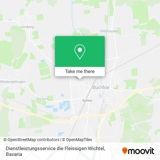 Dienstleistungsservice die Fleissigen Wichtel map