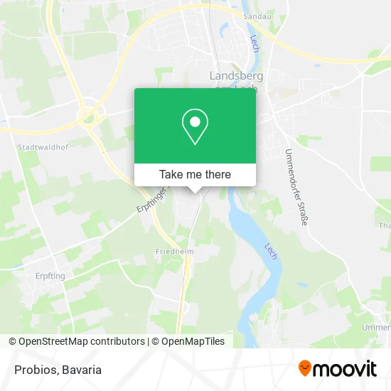 Карта Probios