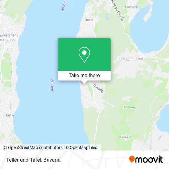 Карта Teller und Tafel