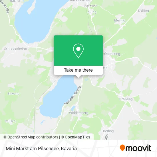 Карта Mini Markt am Pilsensee