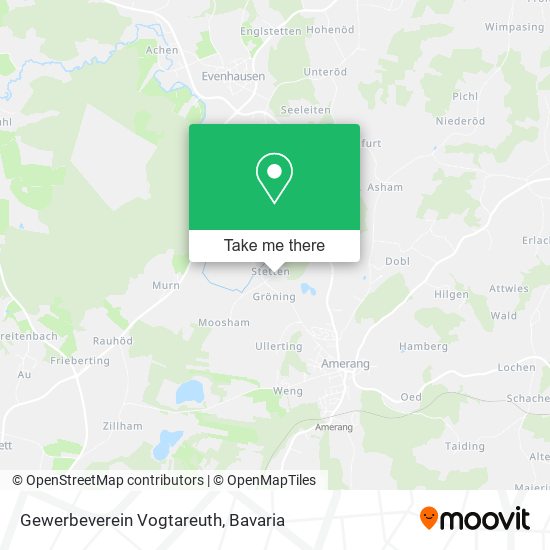 Gewerbeverein Vogtareuth map