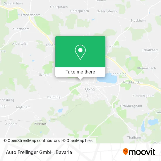 Auto Freilinger GmbH map