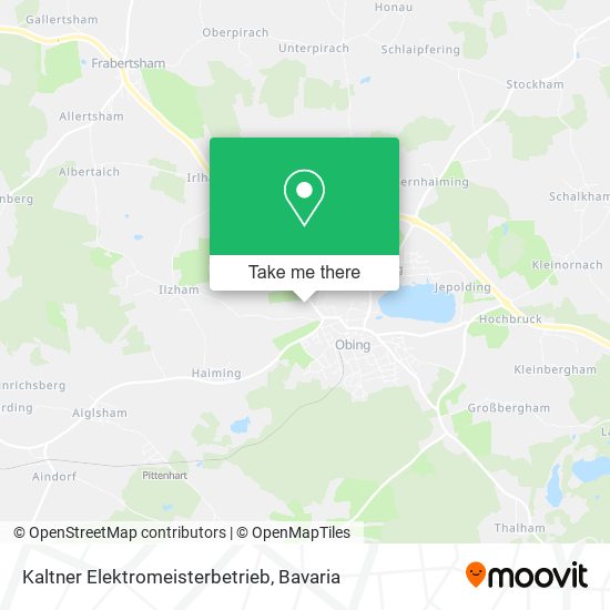 Kaltner Elektromeisterbetrieb map