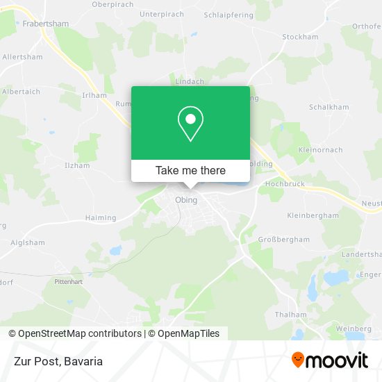 Zur Post map