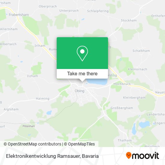 Карта Elektronikentwicklung Ramsauer