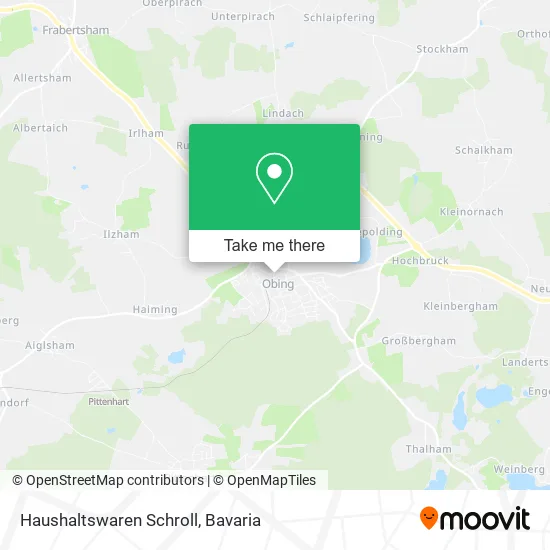 Карта Haushaltswaren Schroll