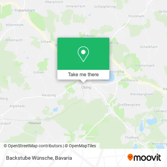Карта Backstube Wünsche