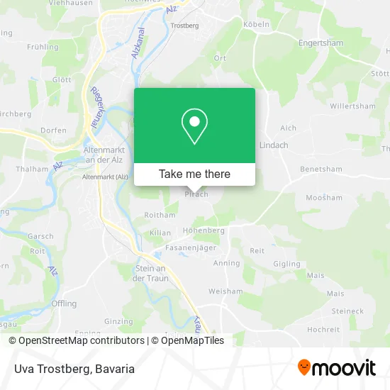 Карта Uva Trostberg