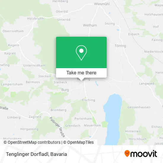 Карта Tenglinger Dorfladl