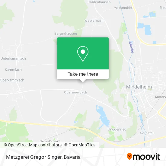 Metzgerei Gregor Singer map