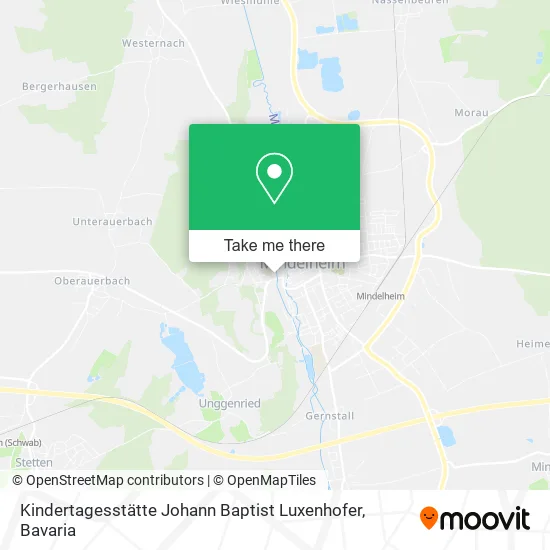 Карта Kindertagesstätte Johann Baptist Luxenhofer