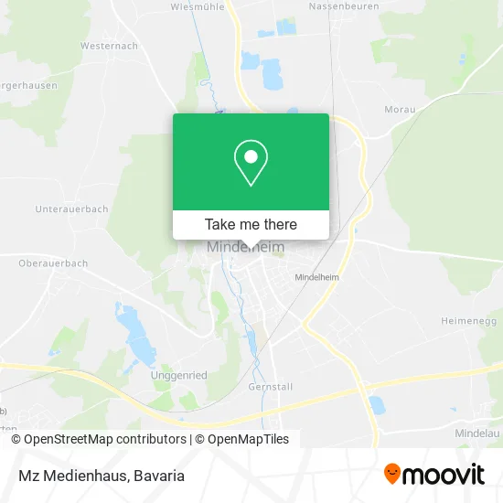 Mz Medienhaus map