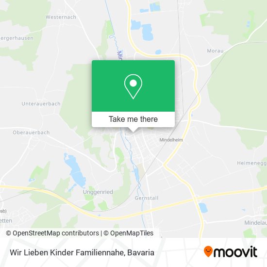 Wir Lieben Kinder Familiennahe map