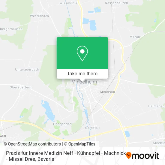 Карта Praxis für Innere Medizin Neff - Kühnapfel - Machnick - Missel Dres