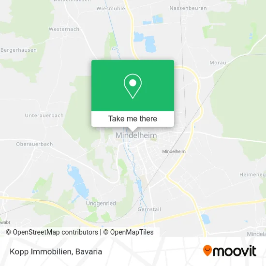 Карта Kopp Immobilien