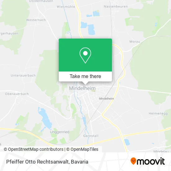 Карта Pfeiffer Otto Rechtsanwalt