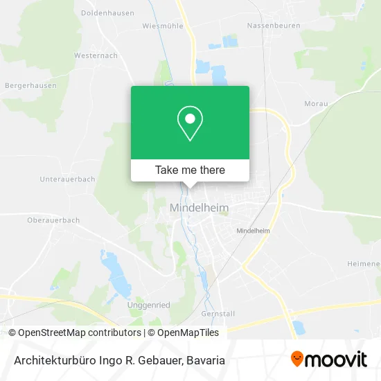 Карта Architekturbüro Ingo R. Gebauer