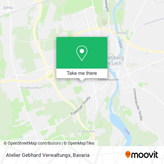 Atelier Gebhard Verwaltungs map
