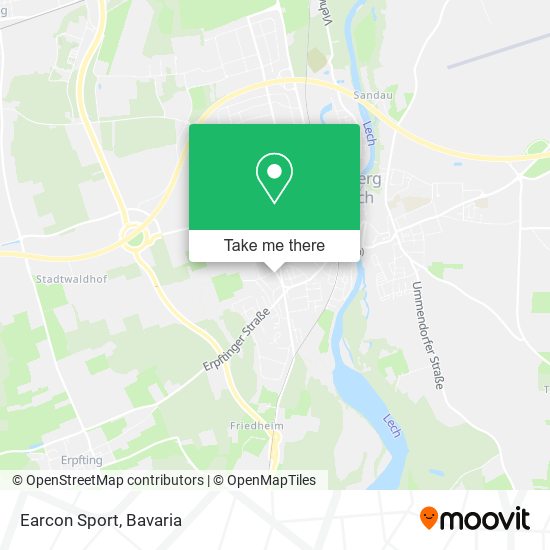 Earcon Sport map