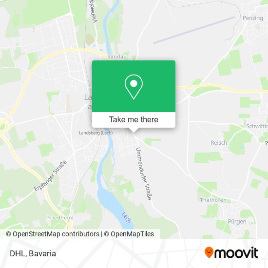 Карта DHL
