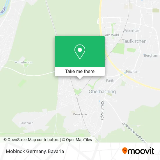 Карта Mobinck Germany