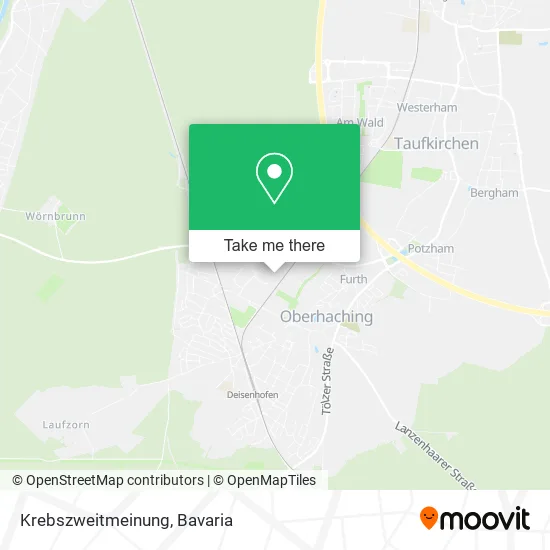 Карта Krebszweitmeinung