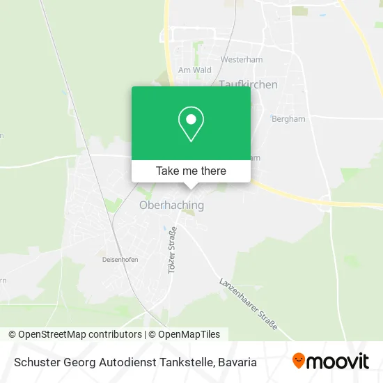 Карта Schuster Georg Autodienst Tankstelle