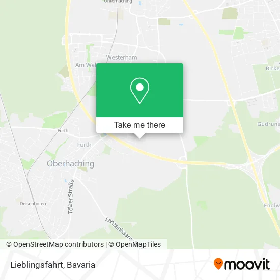 Карта Lieblingsfahrt