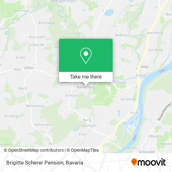 Brigitte Scherer Pension map