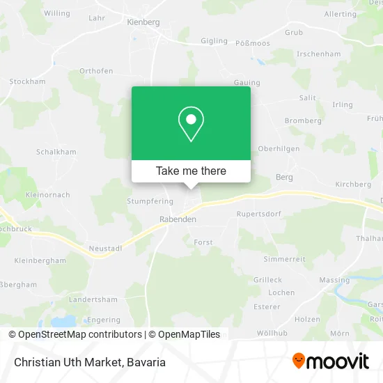 Карта Christian Uth Market