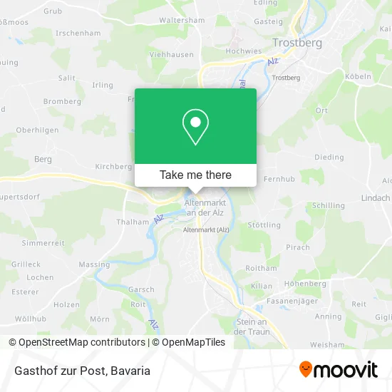 Gasthof zur Post map