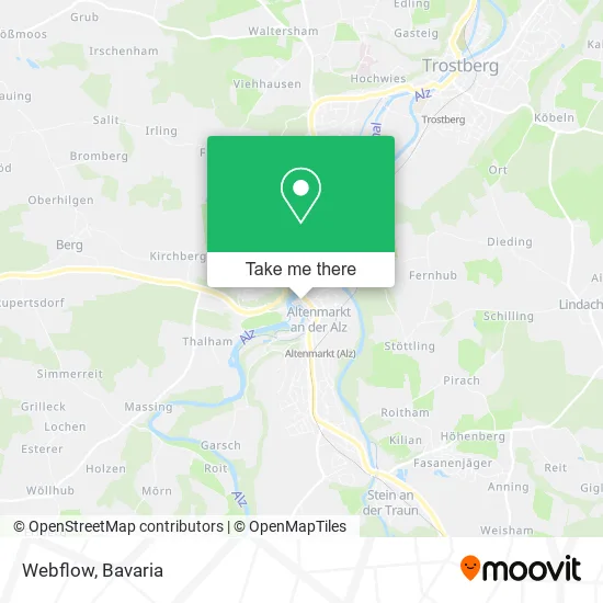 Карта Webflow