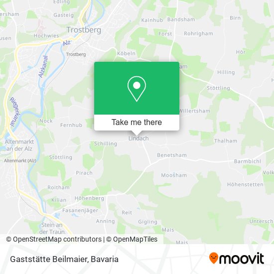 Gaststätte Beilmaier map