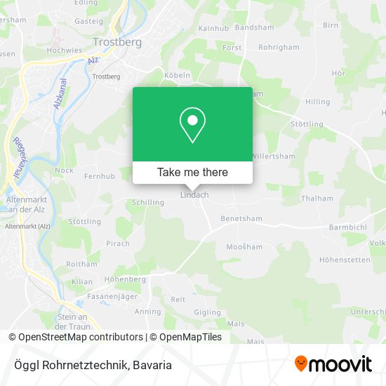 Öggl Rohrnetztechnik map